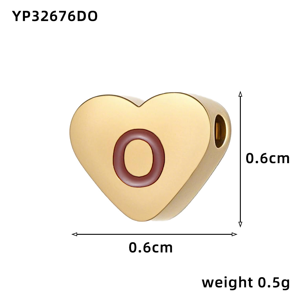 Love oil drop letter-o