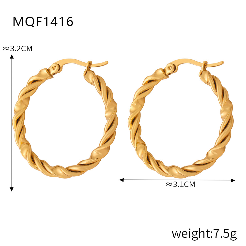 F1416-gold earrings