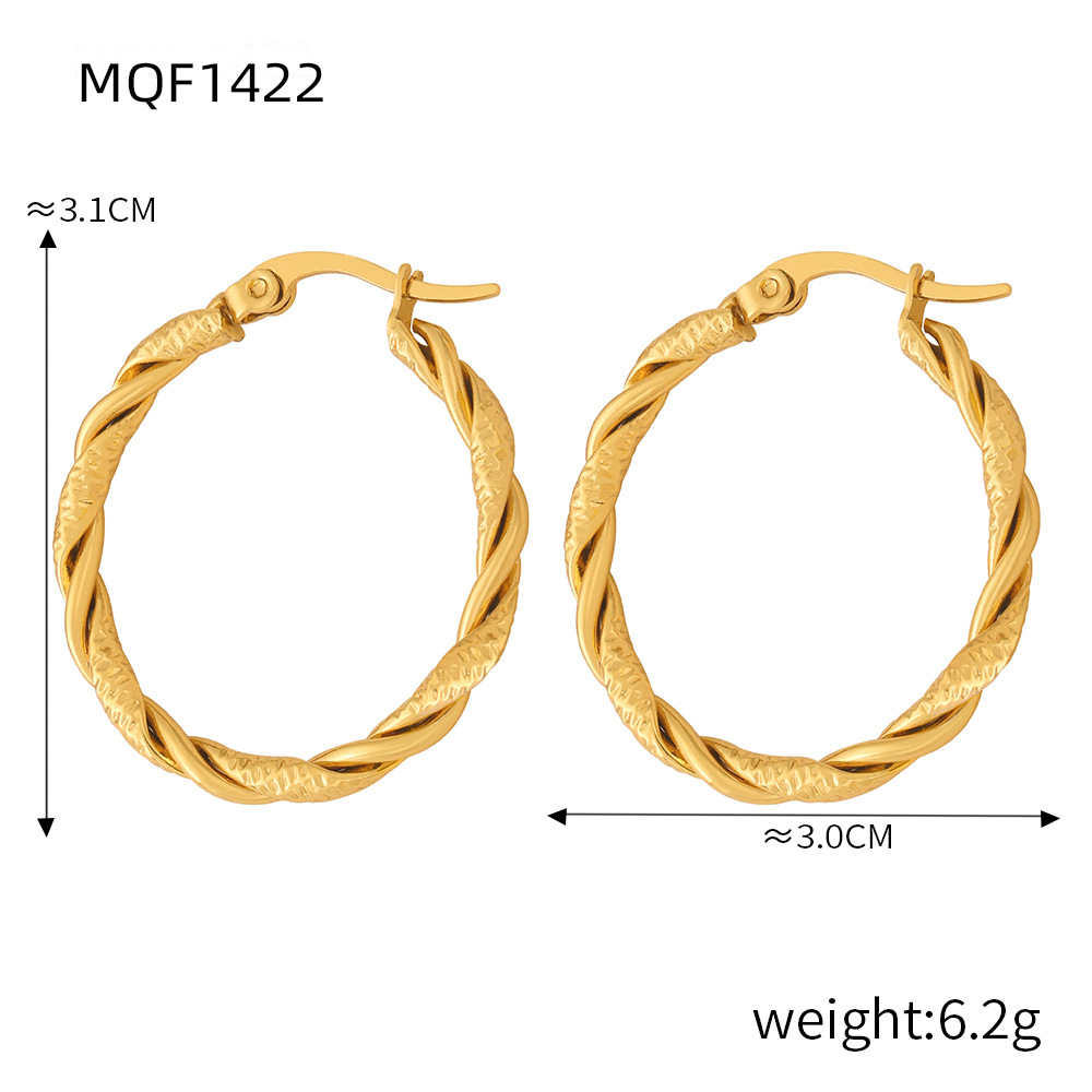 F1422-gold earrings