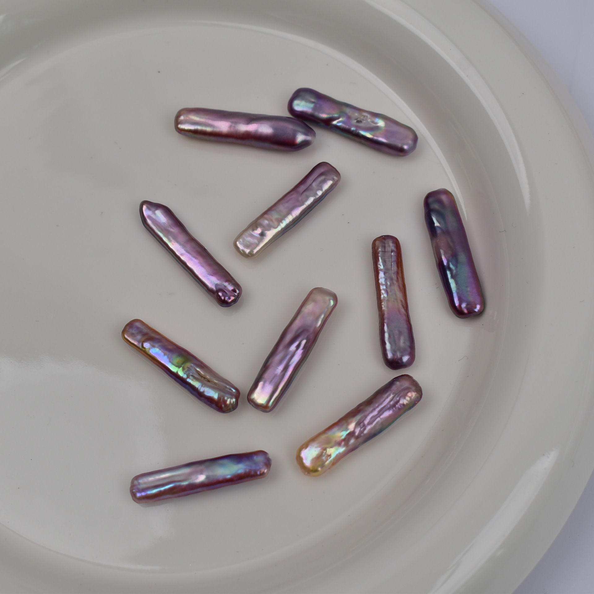 Natural purple silver bars