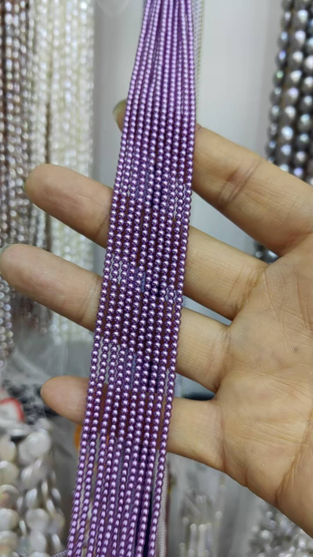 Rich woman purple
