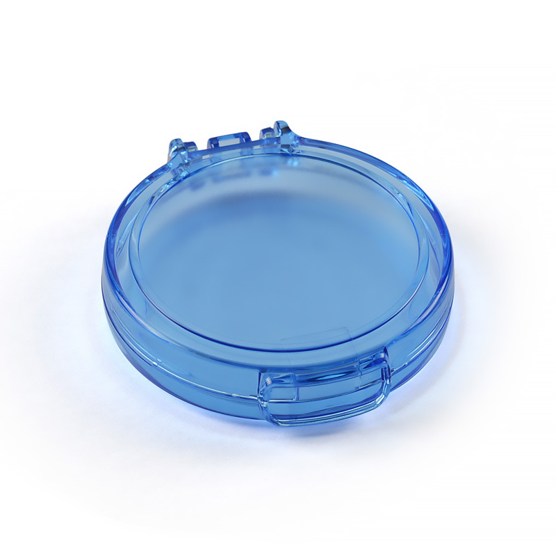 Diameter 98*16mm/ transparent blue