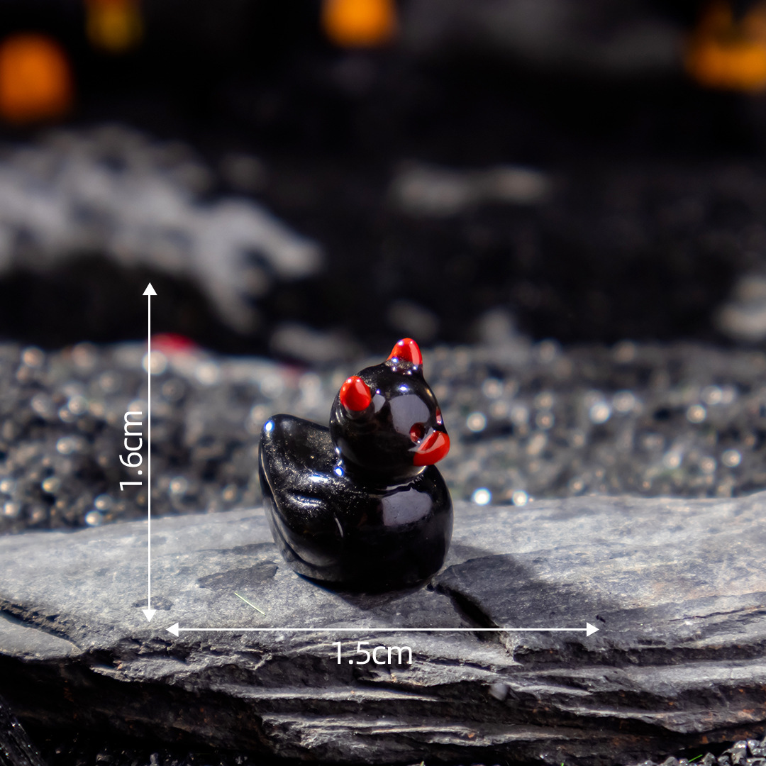 Devil duck solid black no. 6