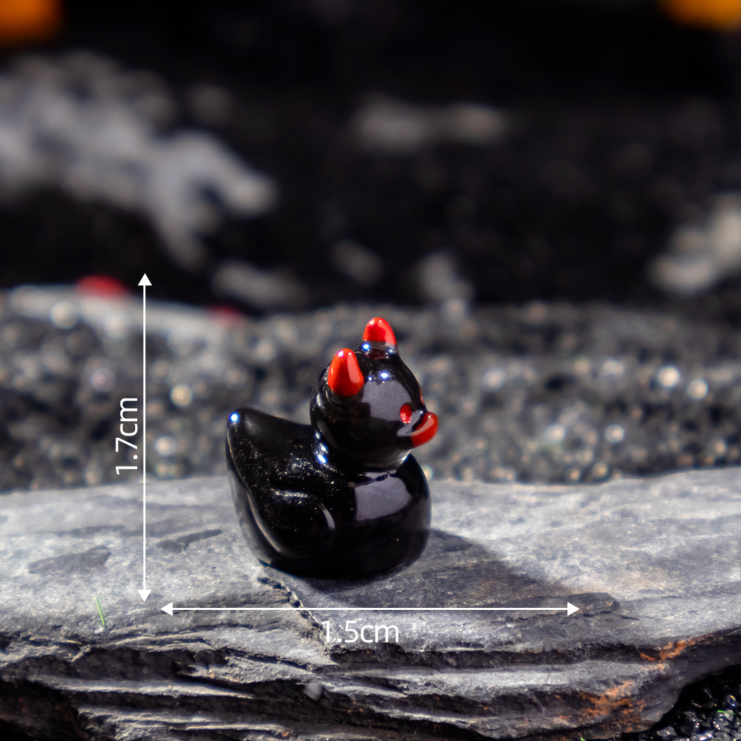 Devil duck solid black no. 7