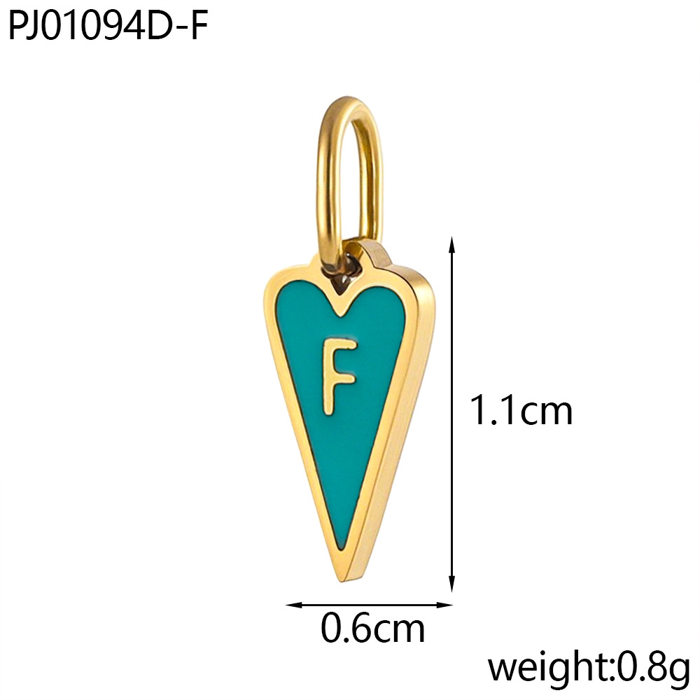 Oil drop letter-f