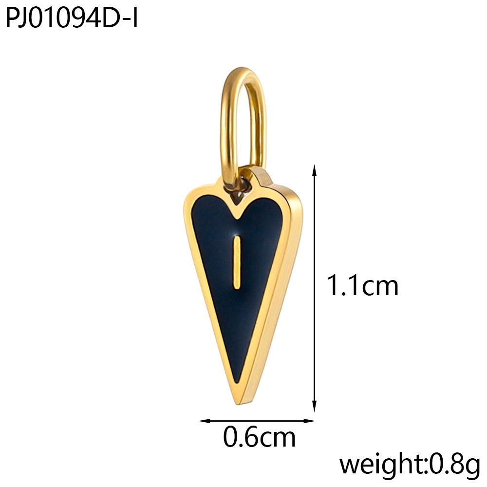 Oil drop letter-i