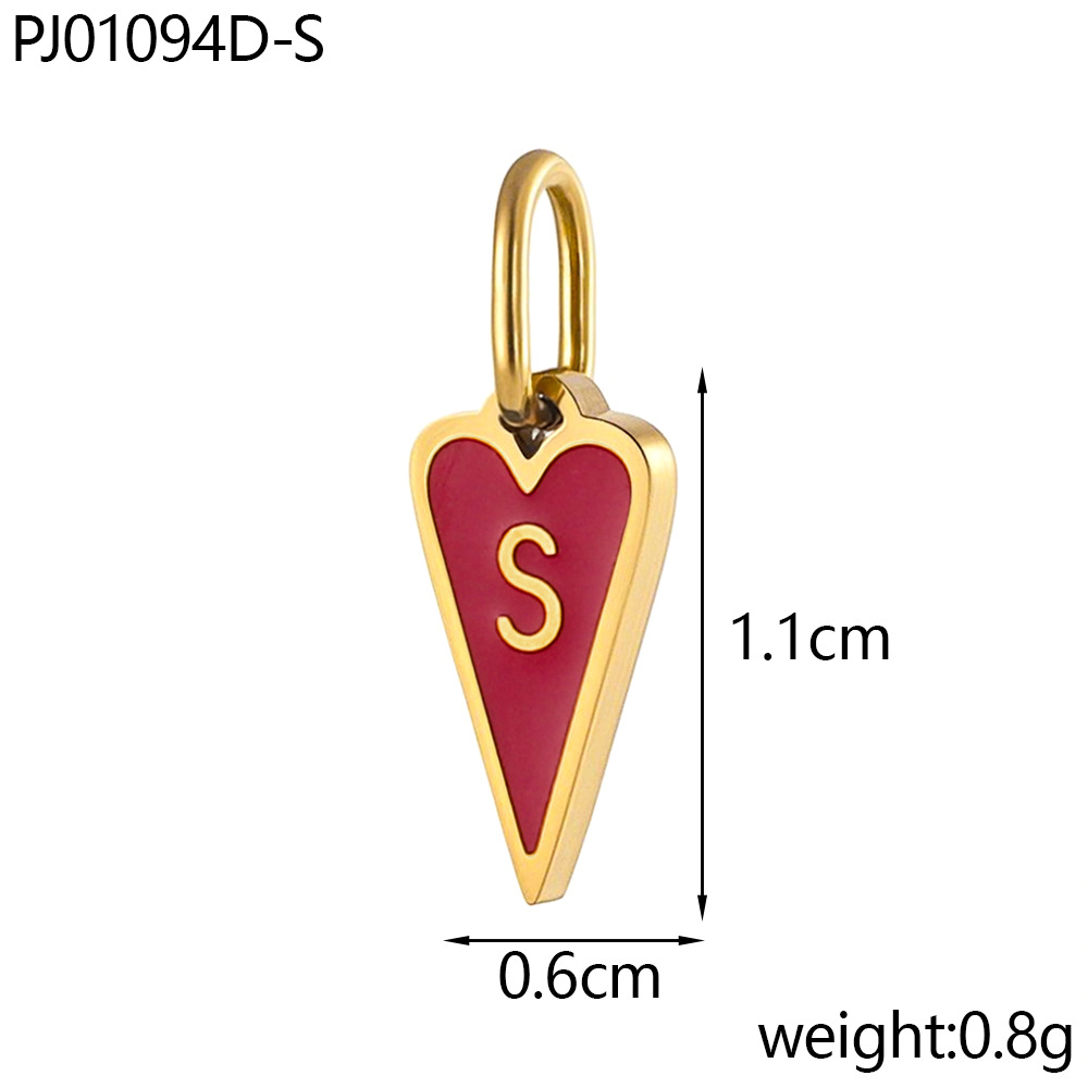 Oil drop letter-s