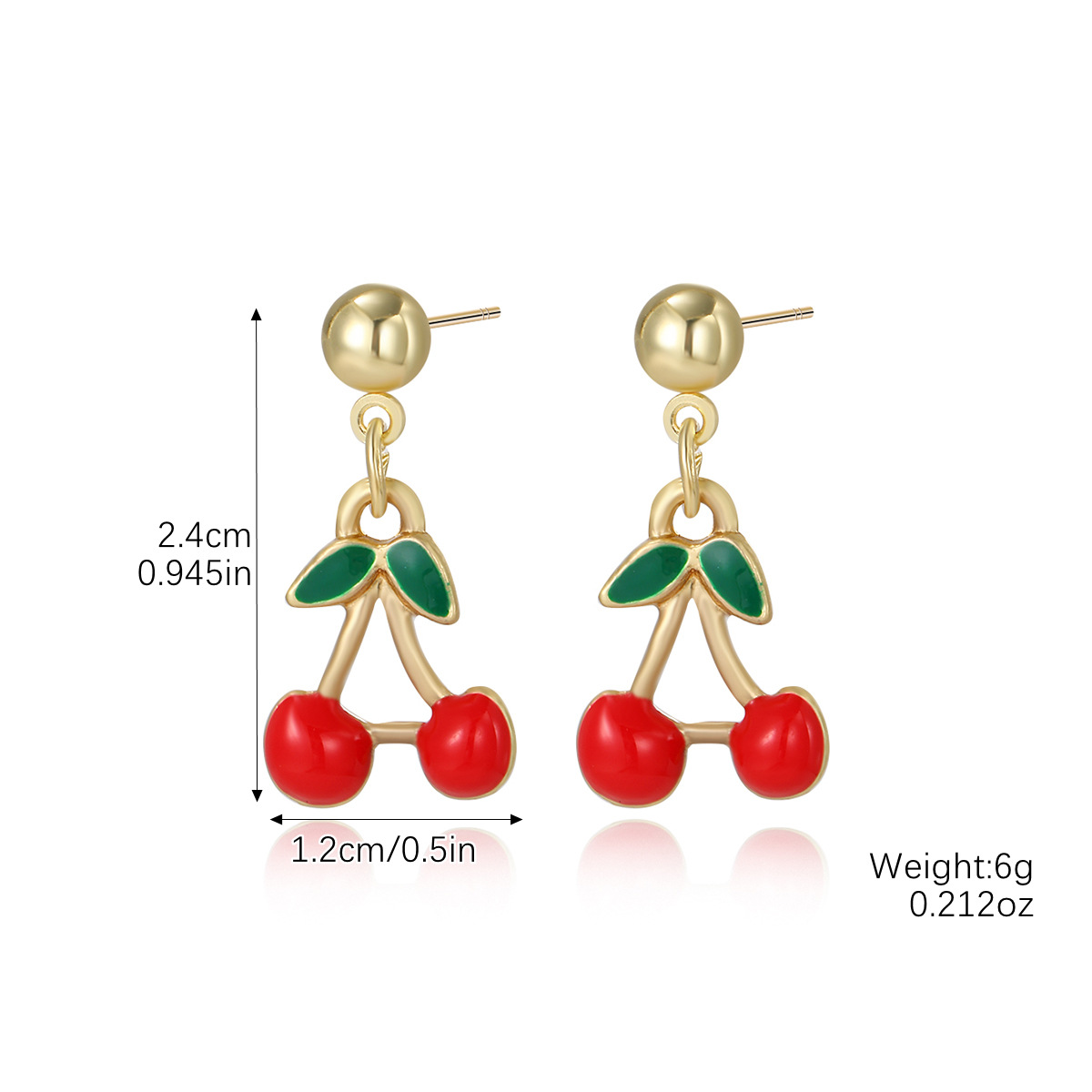 E2503-4 green leaf cherry