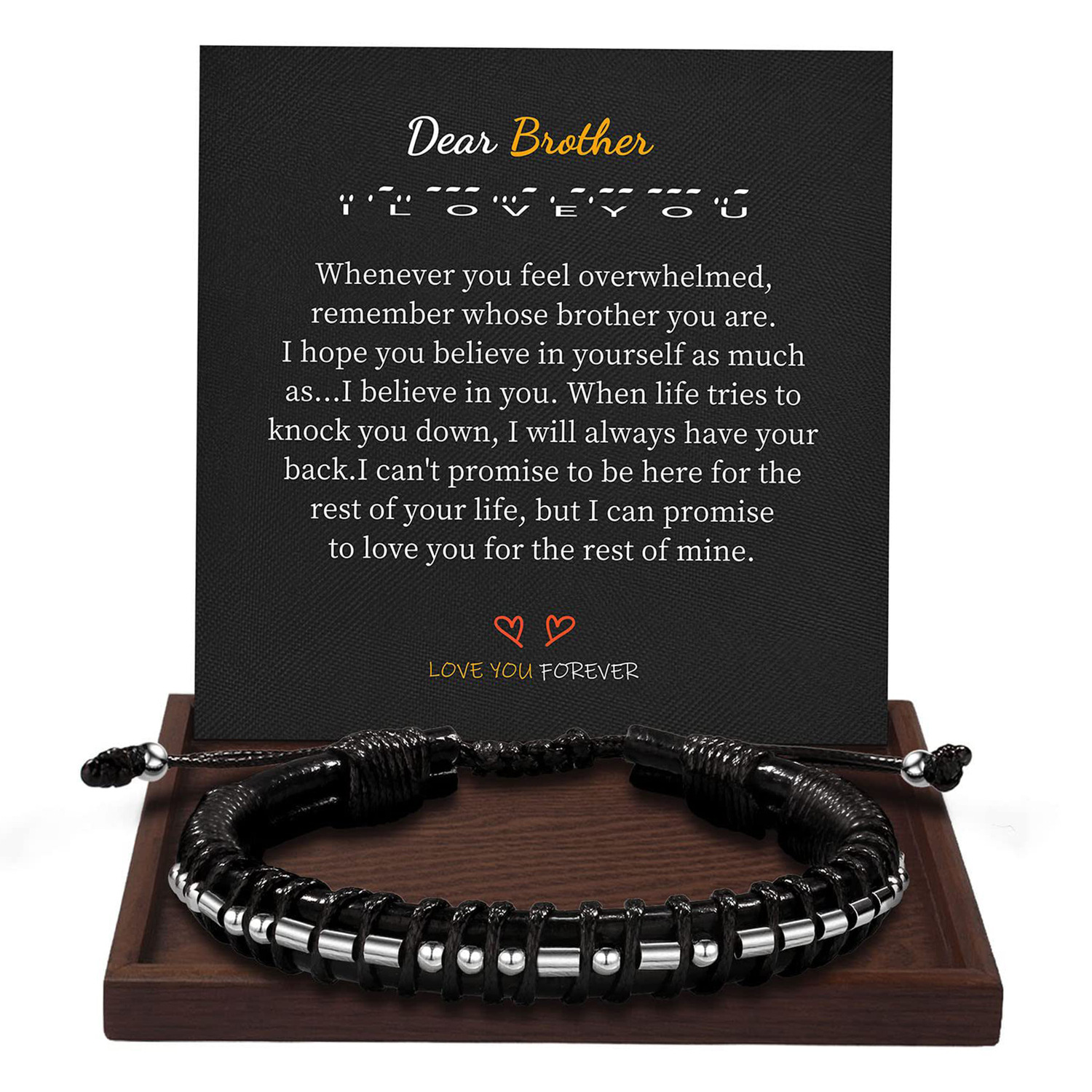 Bracelet   Dear Brother card