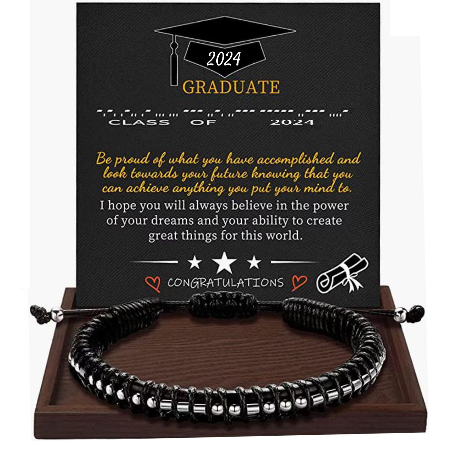Bracelet   GRADUATE card