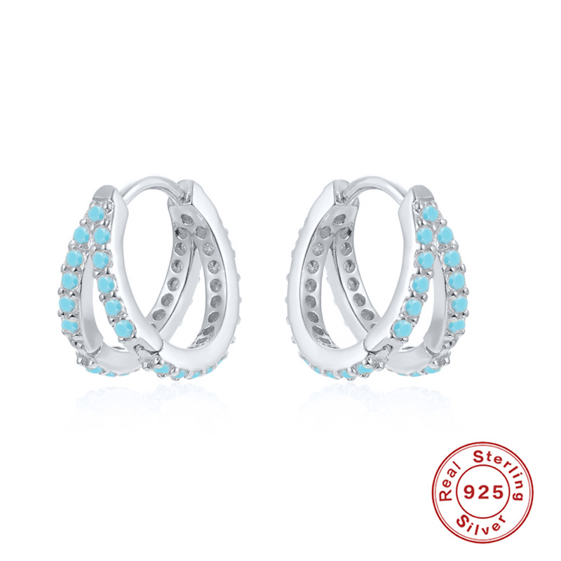 platinum color-Turquoise