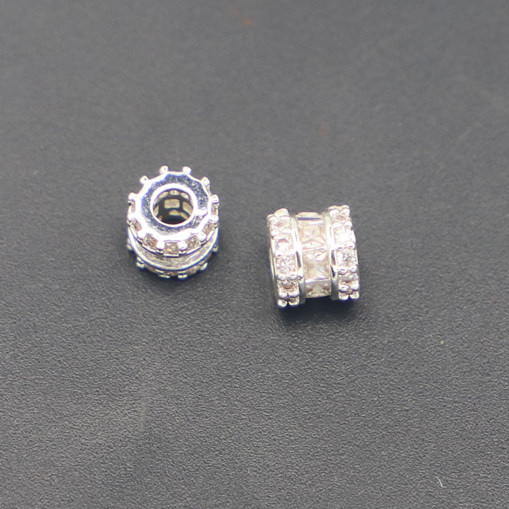 Silver 6×5.5mm