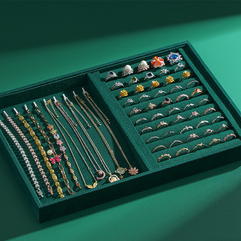 [Dual-purpose tray] Green [no cover tray]]