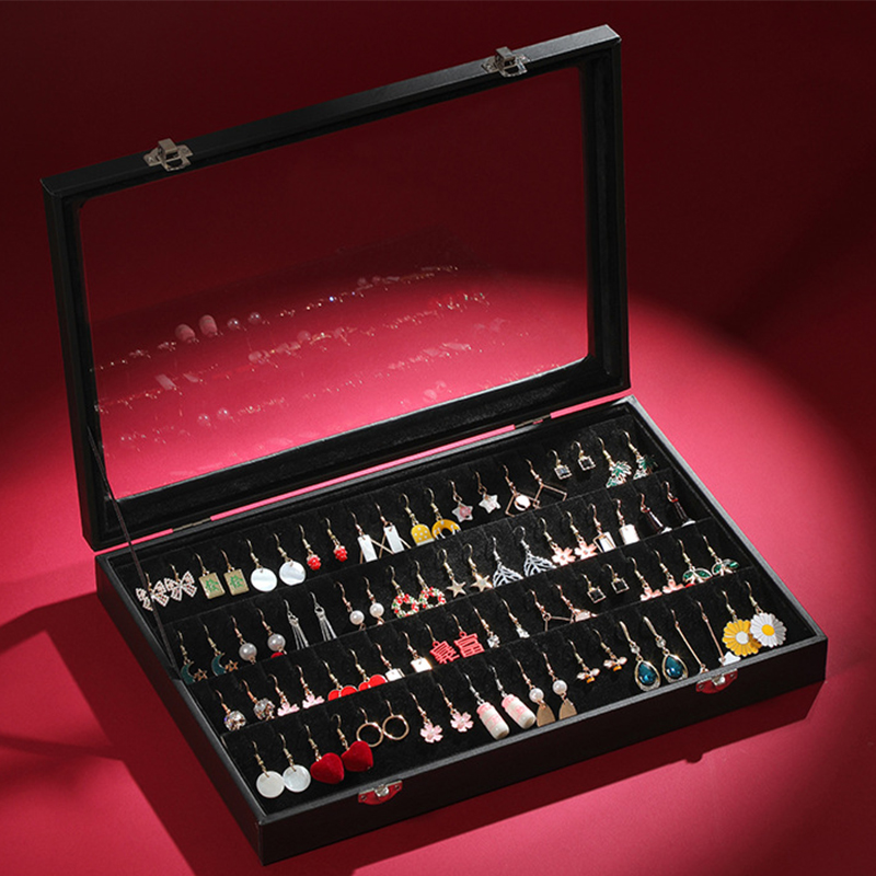 [Earring box] Black