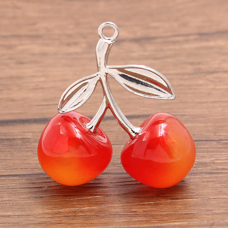 White and orange cherries