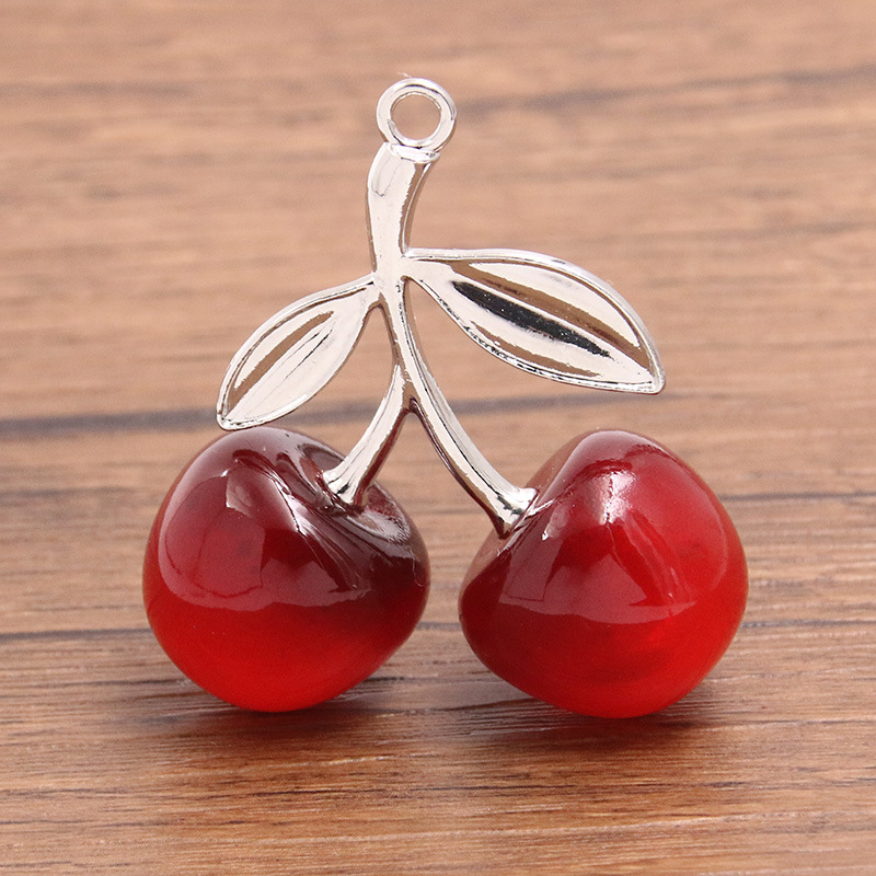 White and red cherries