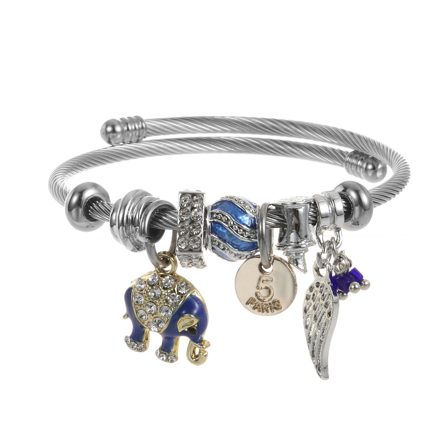 Royal blue elephant