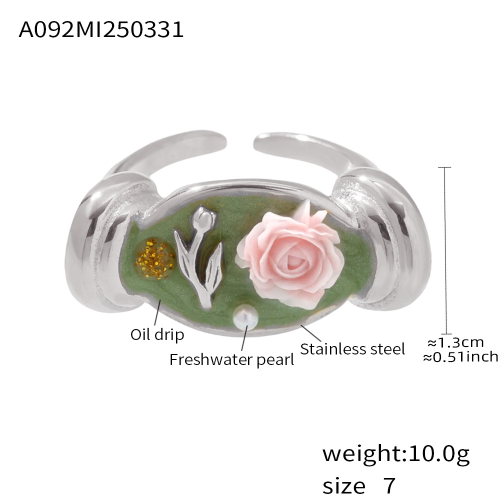 A092-steel color light pink rose