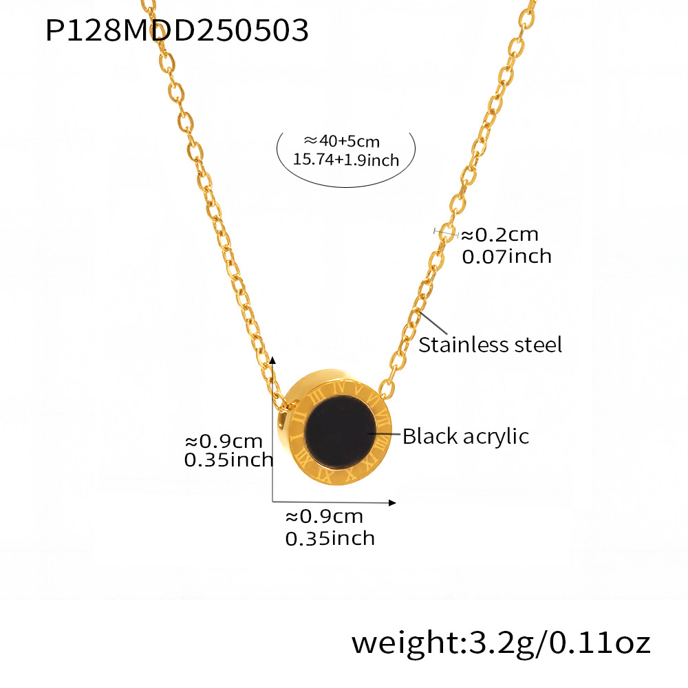 P128- Golden Black Acrylic
