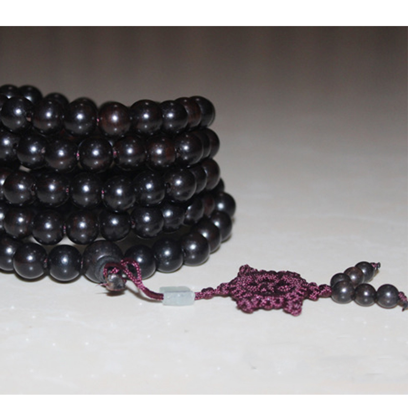 Round bead 12mm * 108pcs with Falun knot