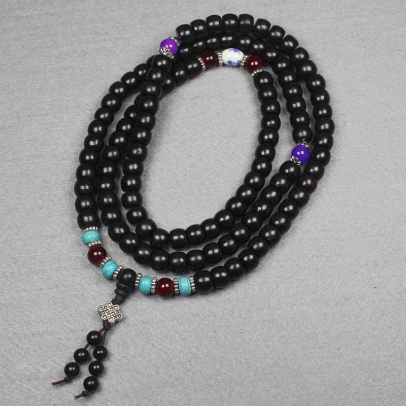 Apple beads 6*8*108pcs with spacer beads