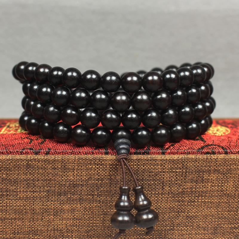 Selected round bead 0.8*108pcs with small gourd