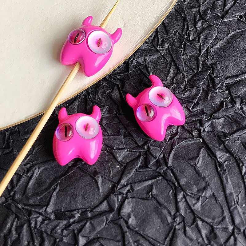 09/19x15mm/ rose pink monster (1)