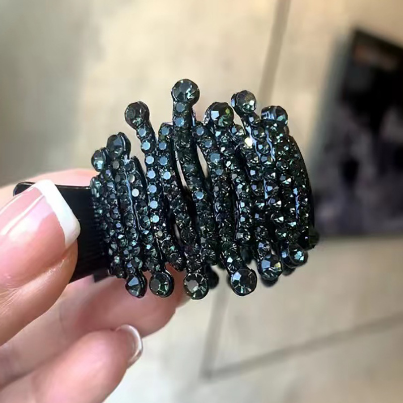 Black rhinestone