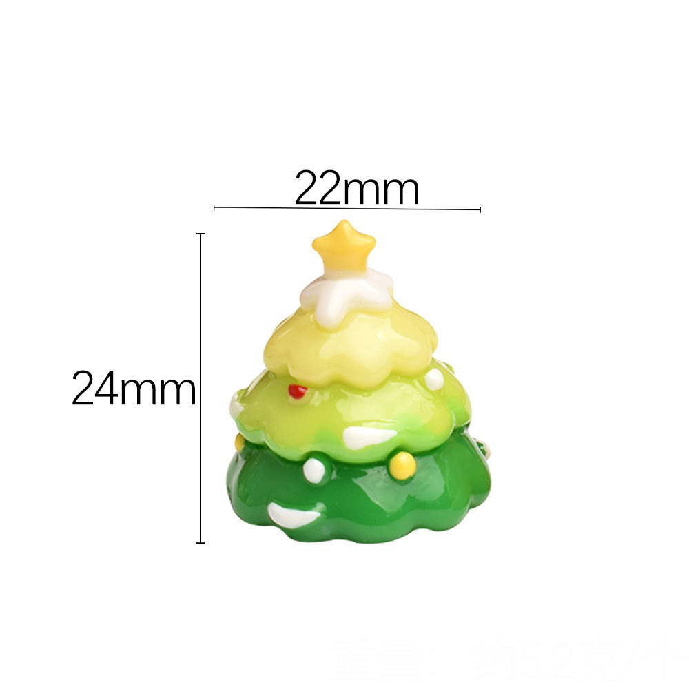 Gradient green christmas tree