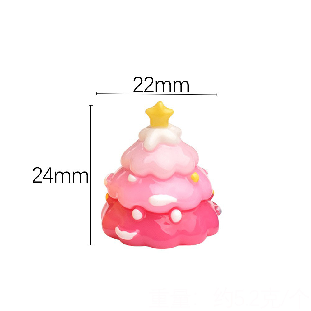 Gradient pink christmas tree