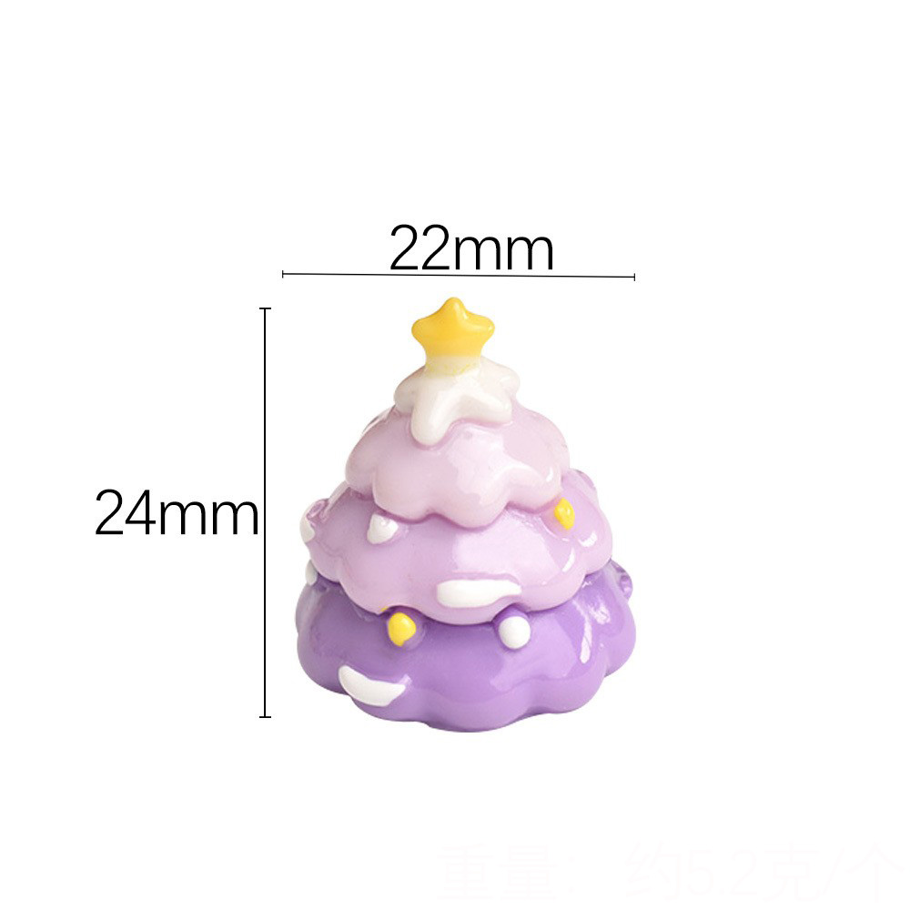 Gradient purple christmas tree