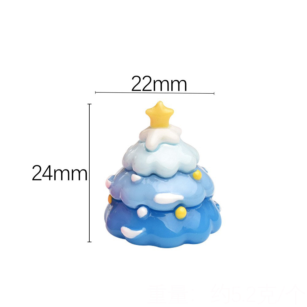 Gradient blue christmas tree