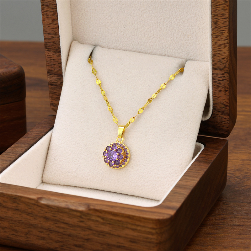 X8852-rotating golden purple