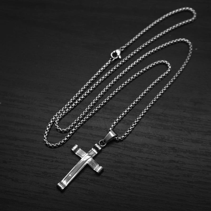 Steel color with 2mm55cm square pearl chain