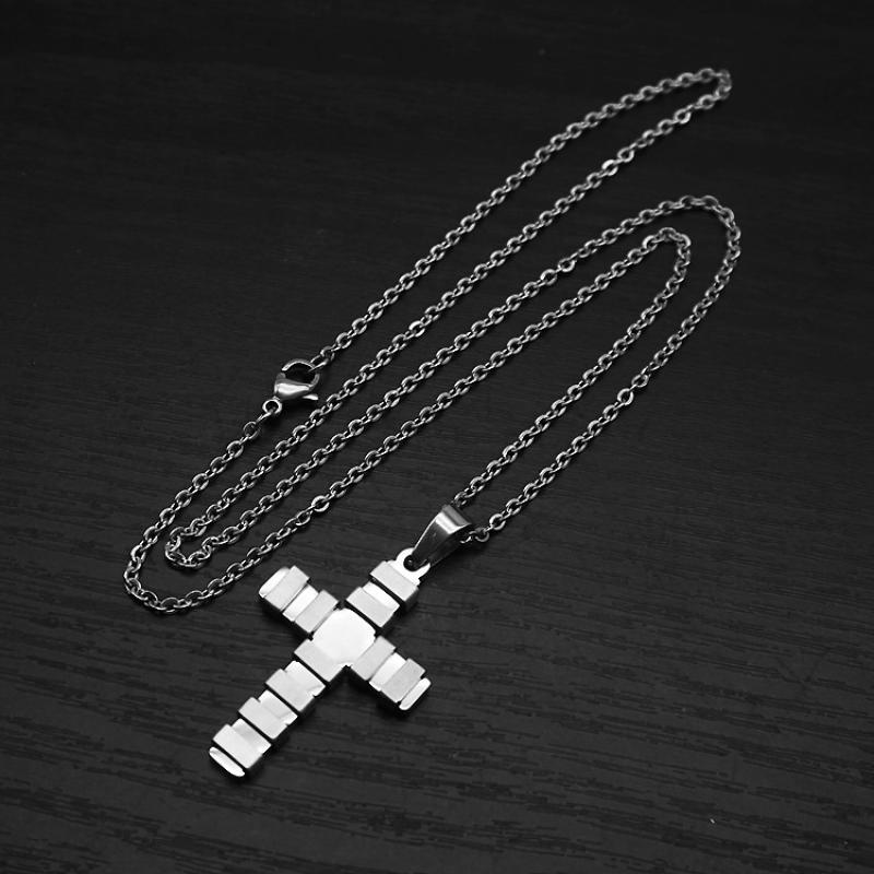 Steel color with 2mm50cmo chain