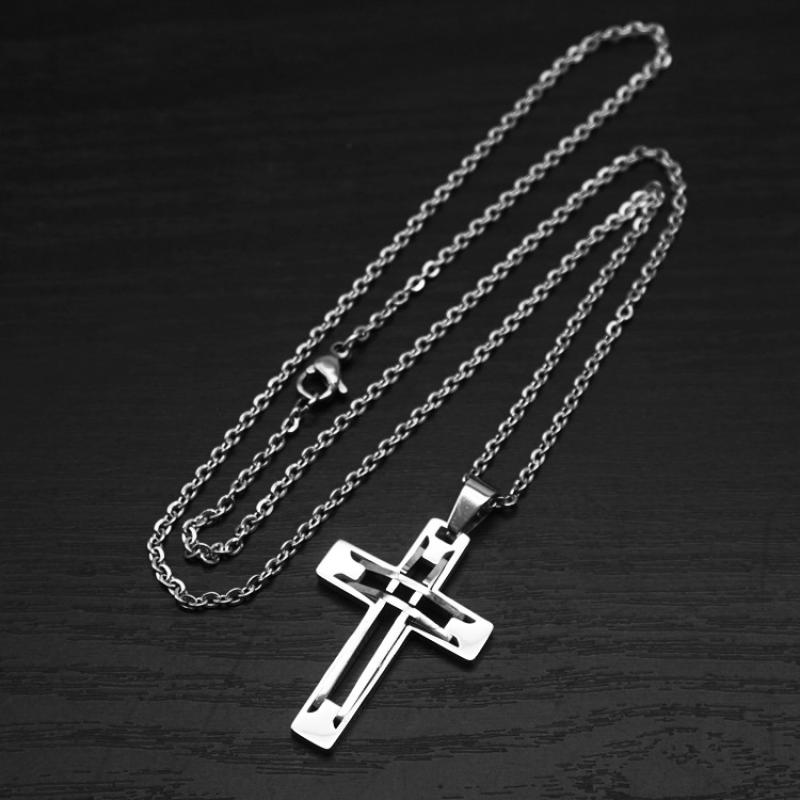 Steel color with 2mm50cmo chain