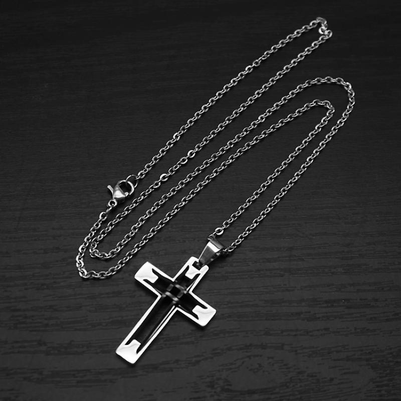 Black with 2mm50cmo chain