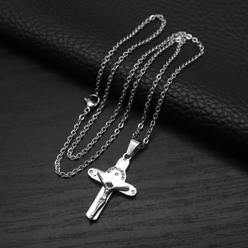 Steel color with 2mm50cmo chain