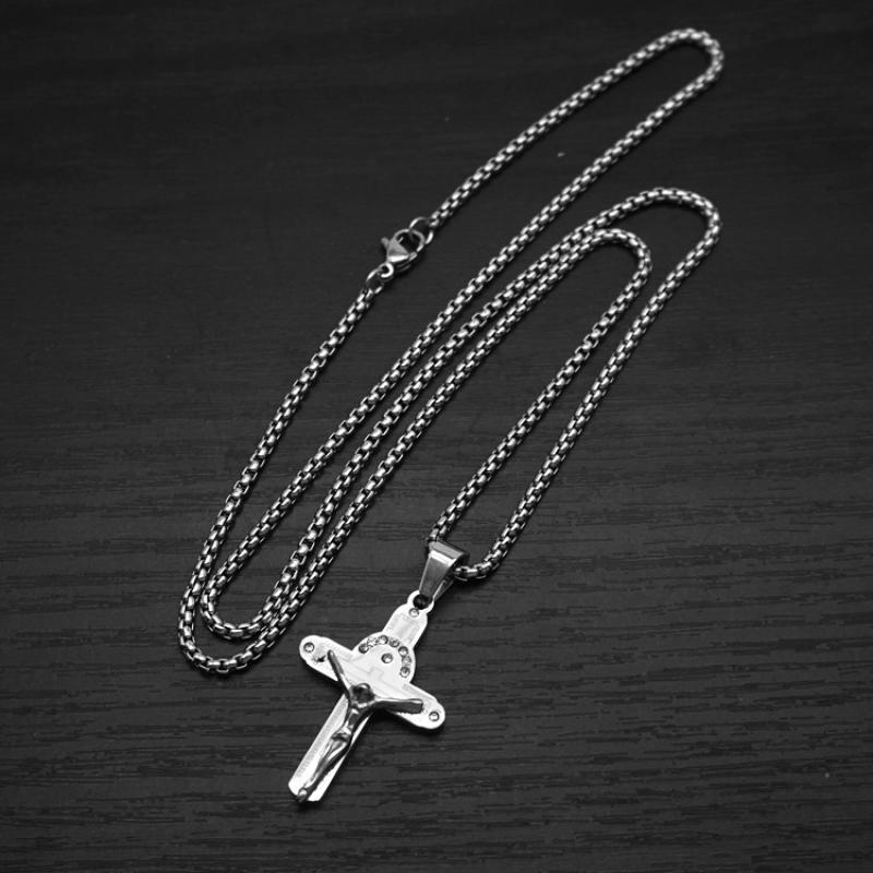 Steel color with 2mm55cm square pearl chain