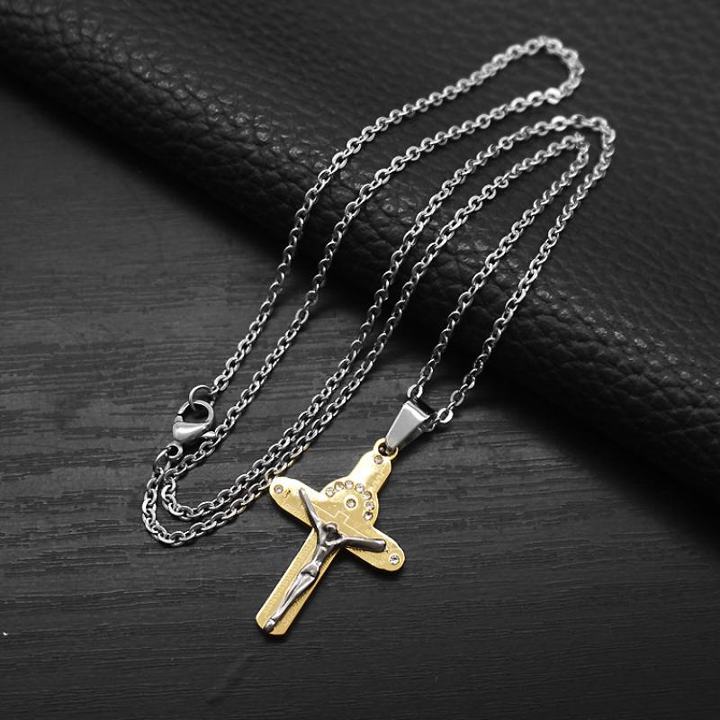 Gold color with 2mm50cmo chain
