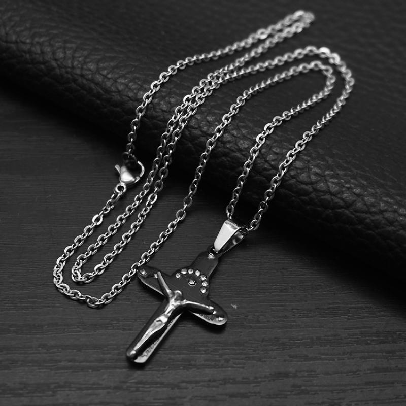 Black with 2mm50cmo chain