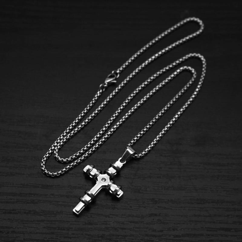 Steel color with 2mm55cm square pearl chain