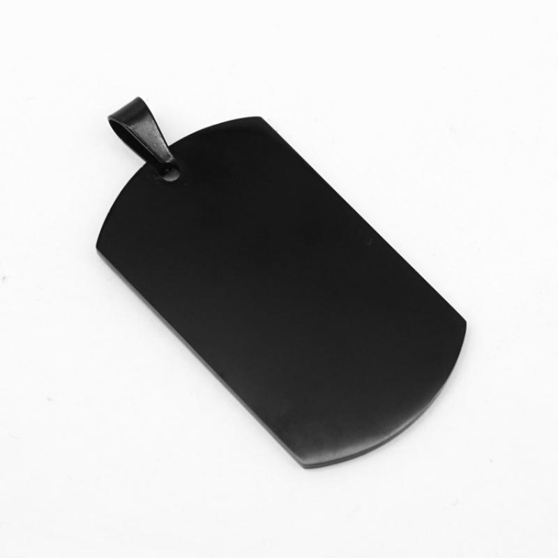 Square brand large black without chain