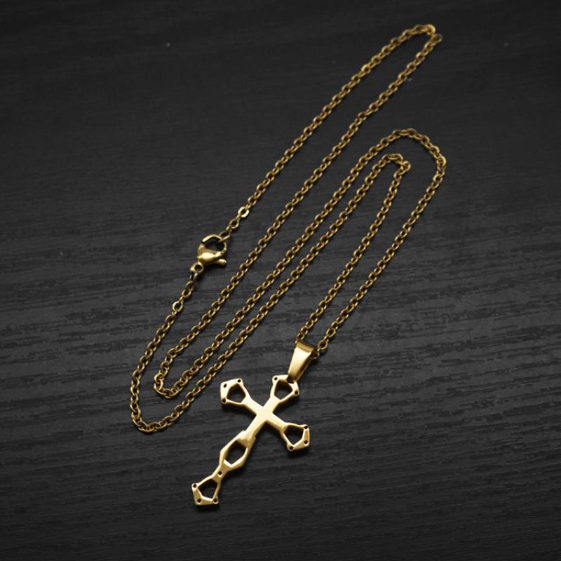 Model a gold with 2mm50cmo chain