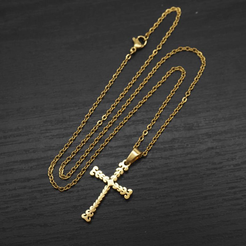 Model a gold with 2mm50cmo chain