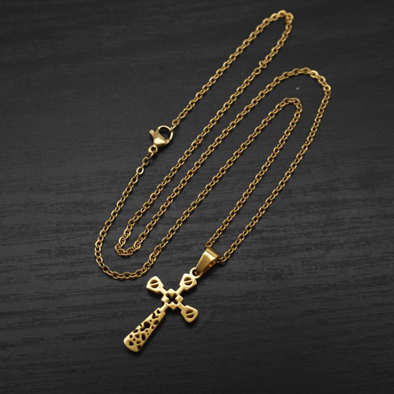 Model b gold with 2mm50cmo chain