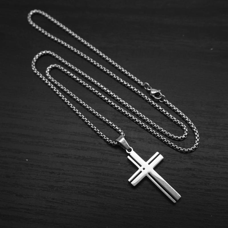 Model b steel color with 2mm55cm square pearl chain