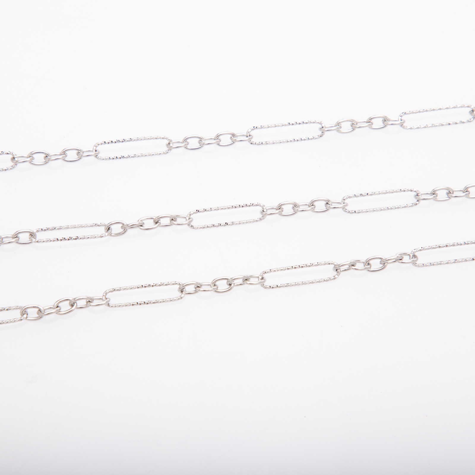 1.0 Long Cross Embossed 1:5-Steel Color