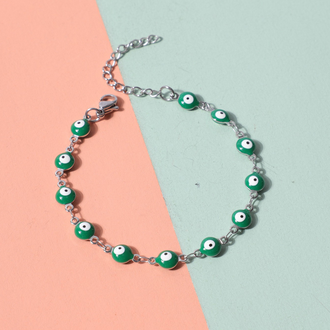 Steel green