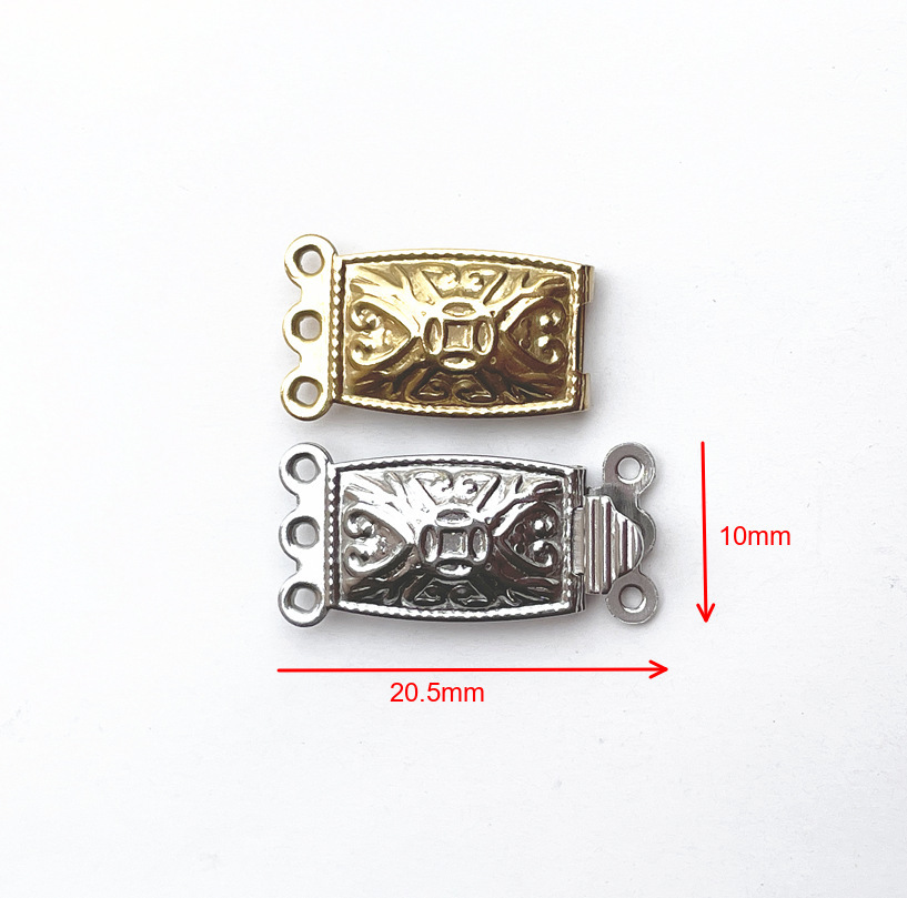 Vacuum real gold 20.5*10mm